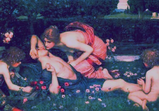 Song of Solomon, illustrations 8:5, pictures: The Awakening of Adonis